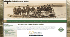 Desktop Screenshot of alaskahistoricalsociety.org